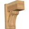 Ekena Millwork Legacy Block Rough Sawn Outlooker, Western Red Cedar, 8"W x 14"D x 18"H OUT08X14X18LEC05RWR - alternate 1